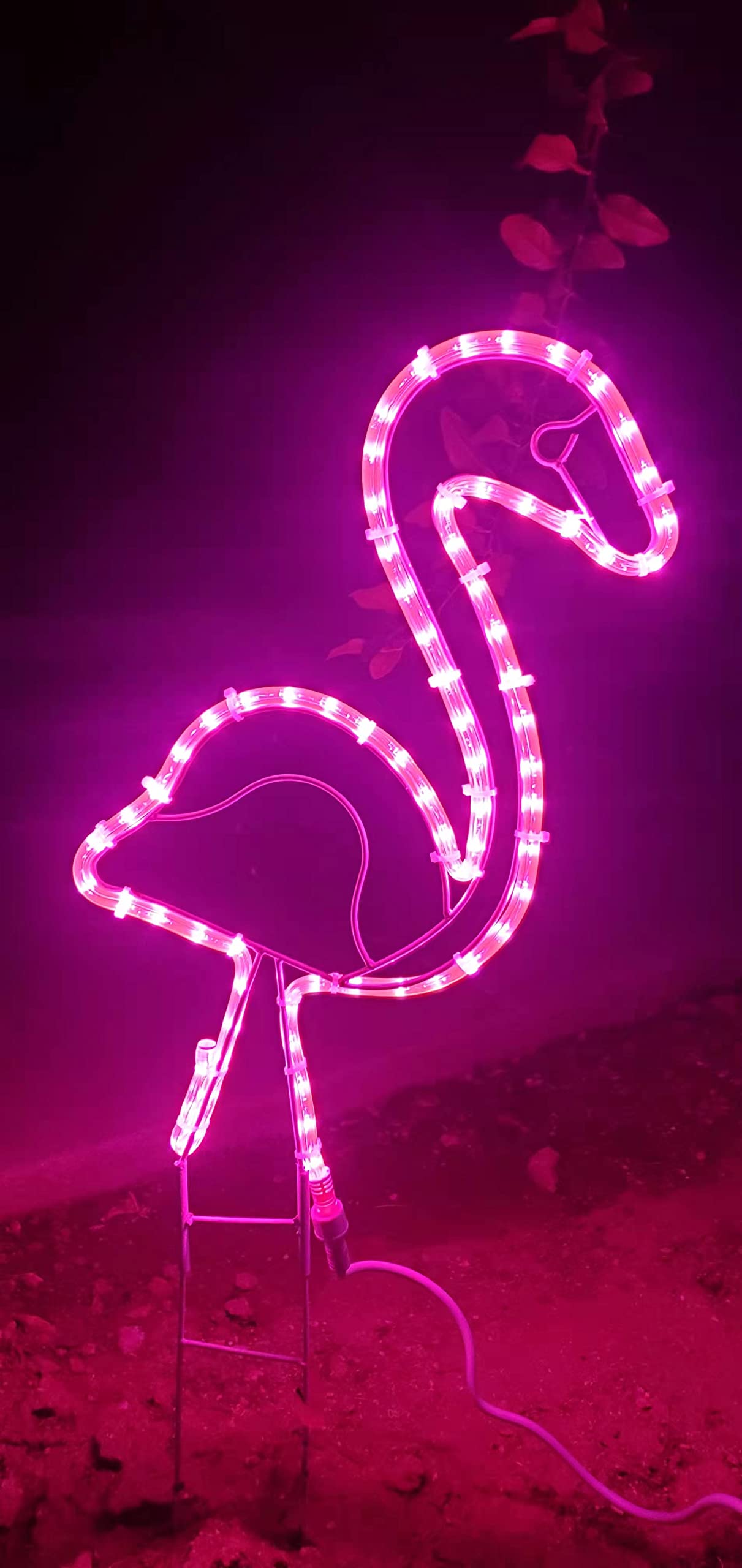 Amazon.com: EEZ RV Products Tropical Lighted Pink Flamingo Rope